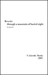 Reverie Orchestra sheet music cover